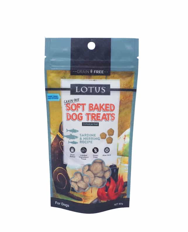 ロータス グレインフリー フィッシュレシピ 80g (ペットトリーツ)