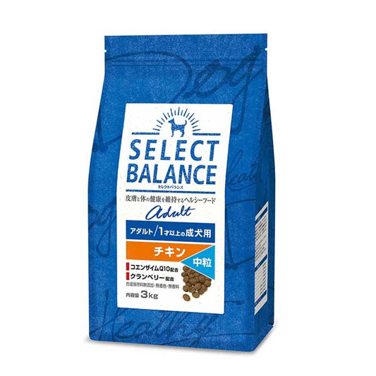 セレクトバランス ドッグフード アダルト チキン 中粒