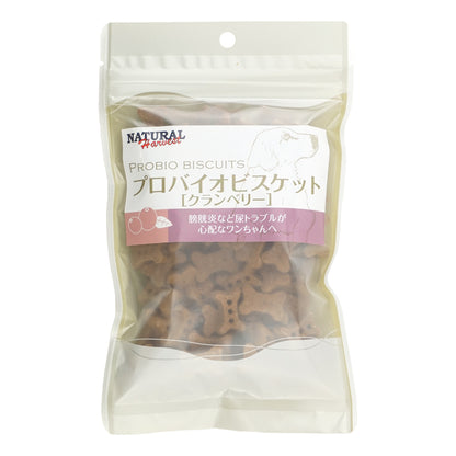 ナチュラルハーベスト プロバイオビスケット クランベリー 80g