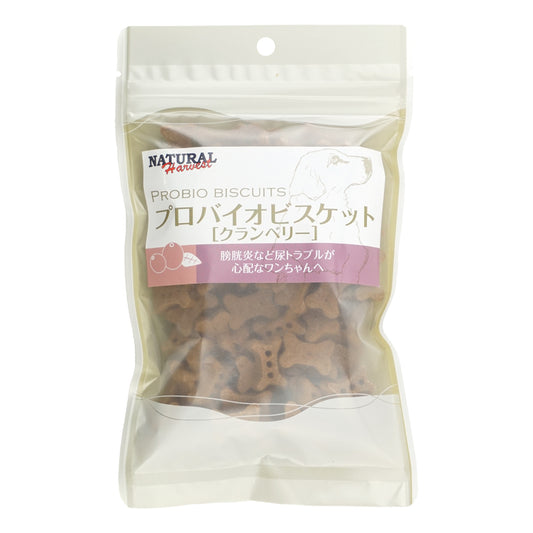 ナチュラルハーベスト プロバイオビスケット クランベリー 80g